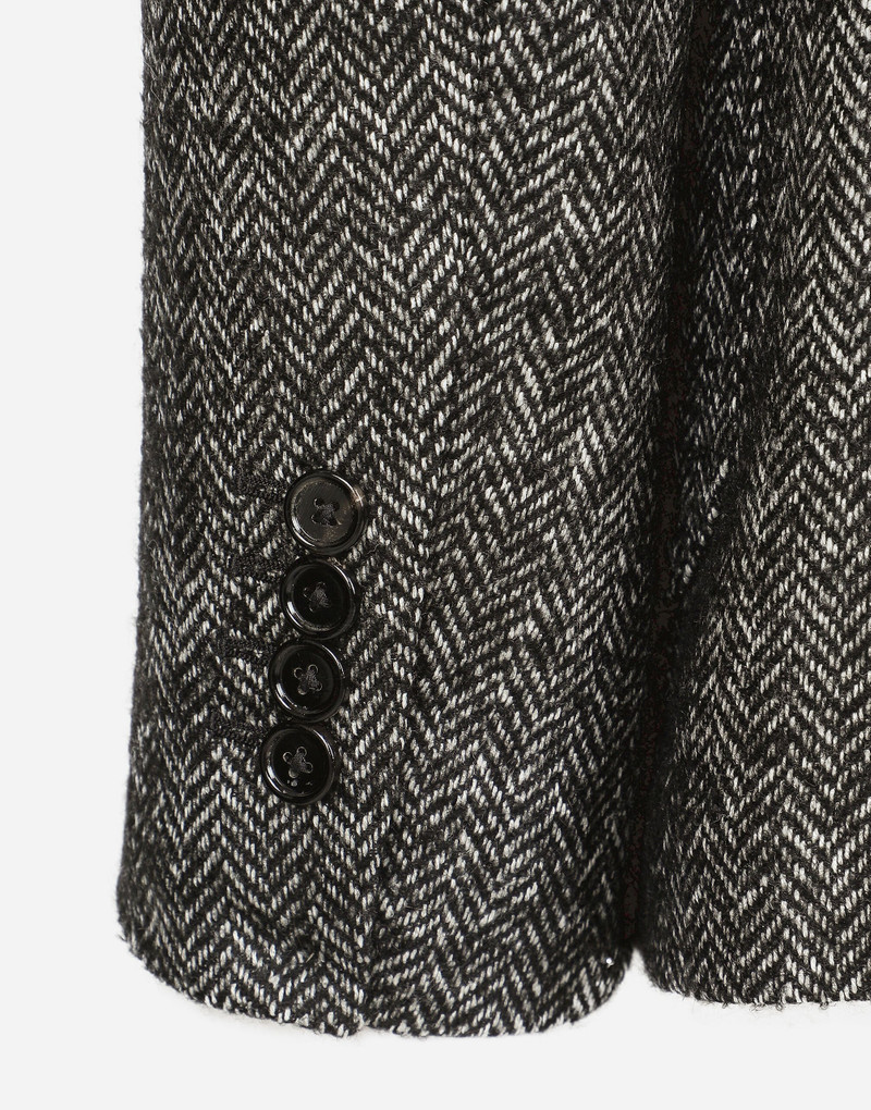 Single-breasted wool Portofino-fit jacket 5