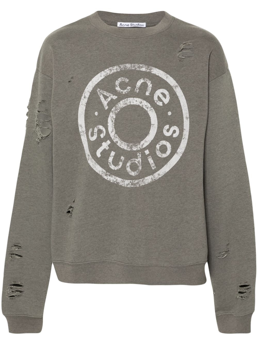 logo-print sweatshirt - 1