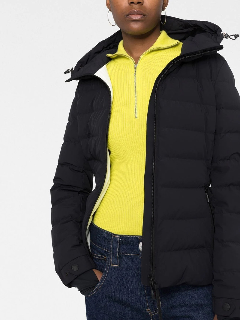 funnel neck padded jacket 3