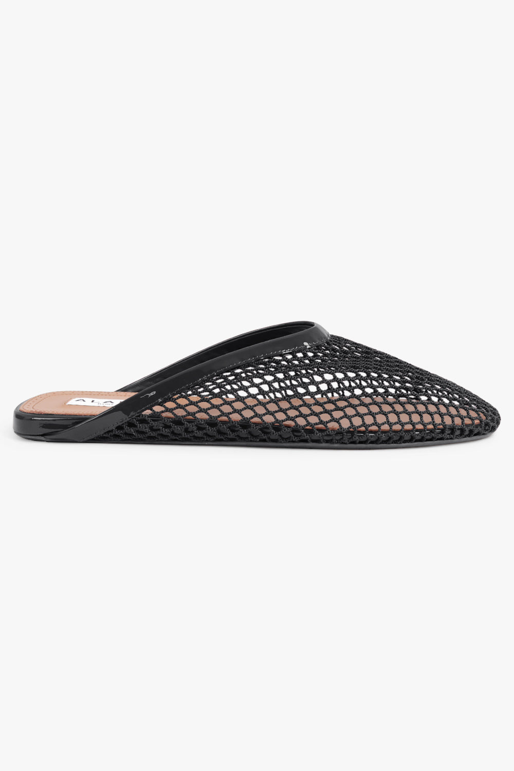 FISHNET FLAT SLIDE | BLACK - 2
