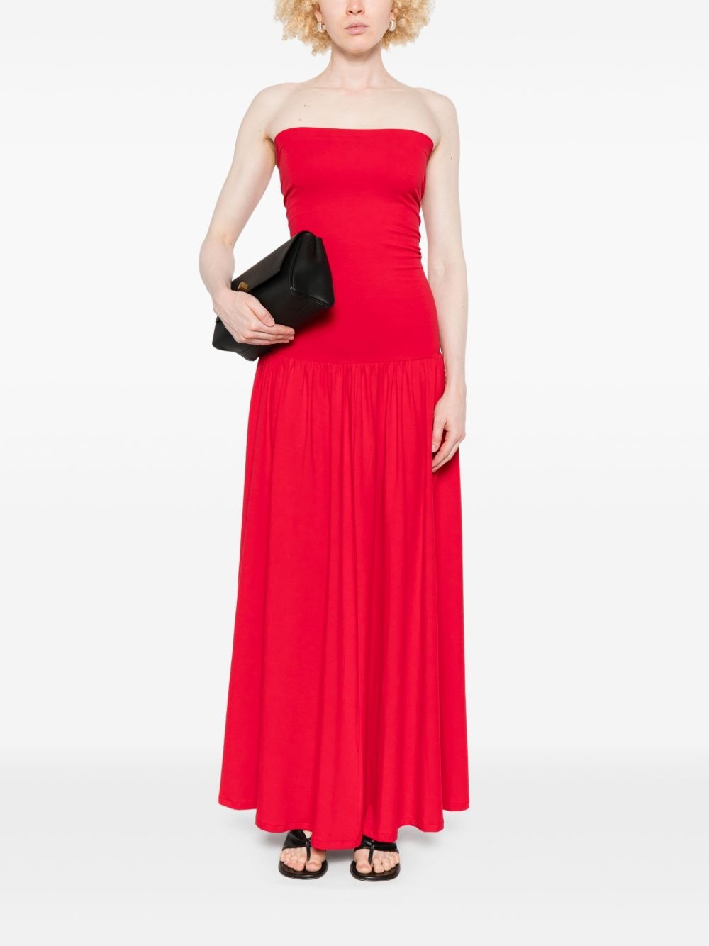 stretch-cotton dress - 2