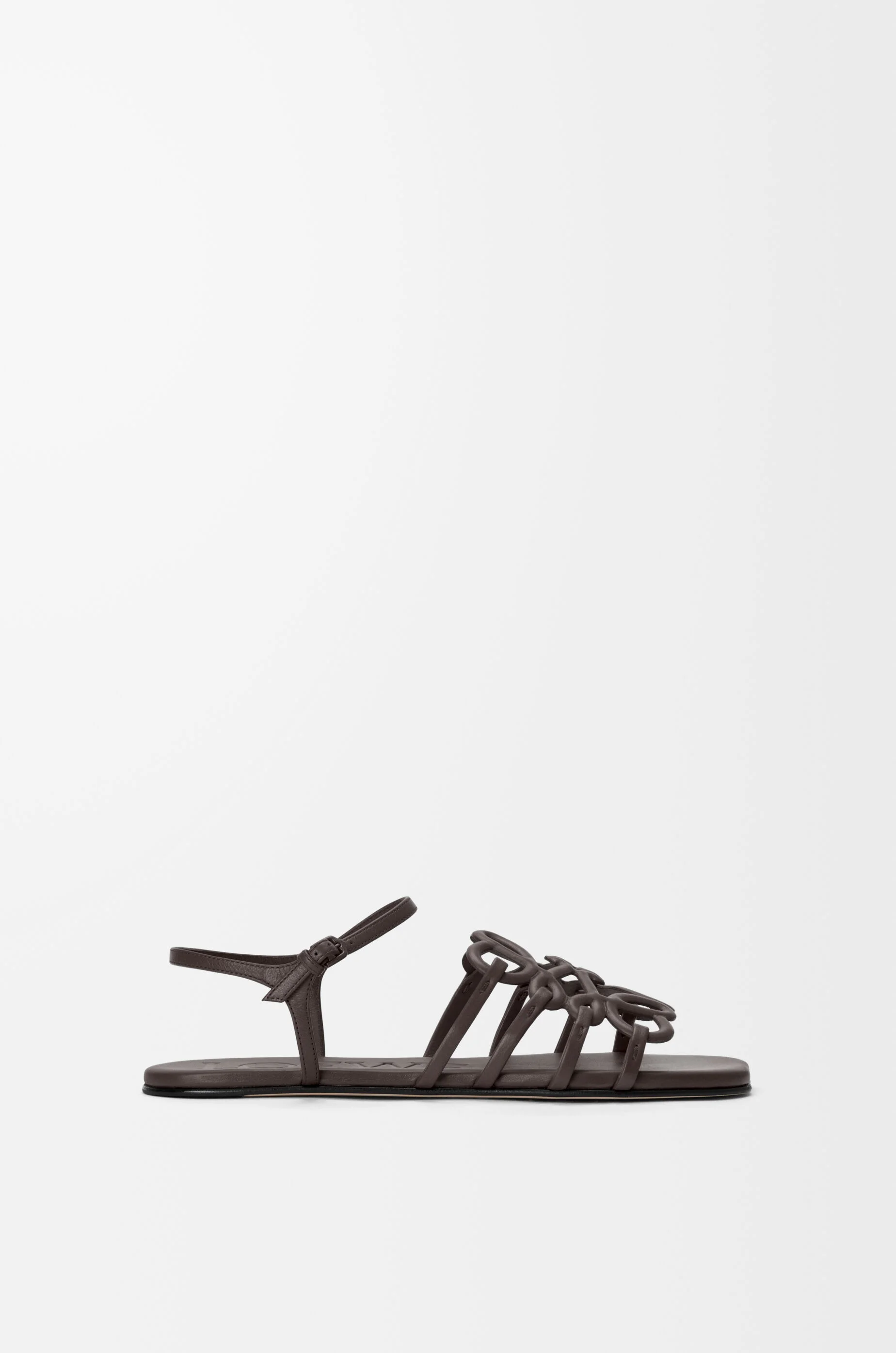 Petal Anagram sandal in calfskin - 1