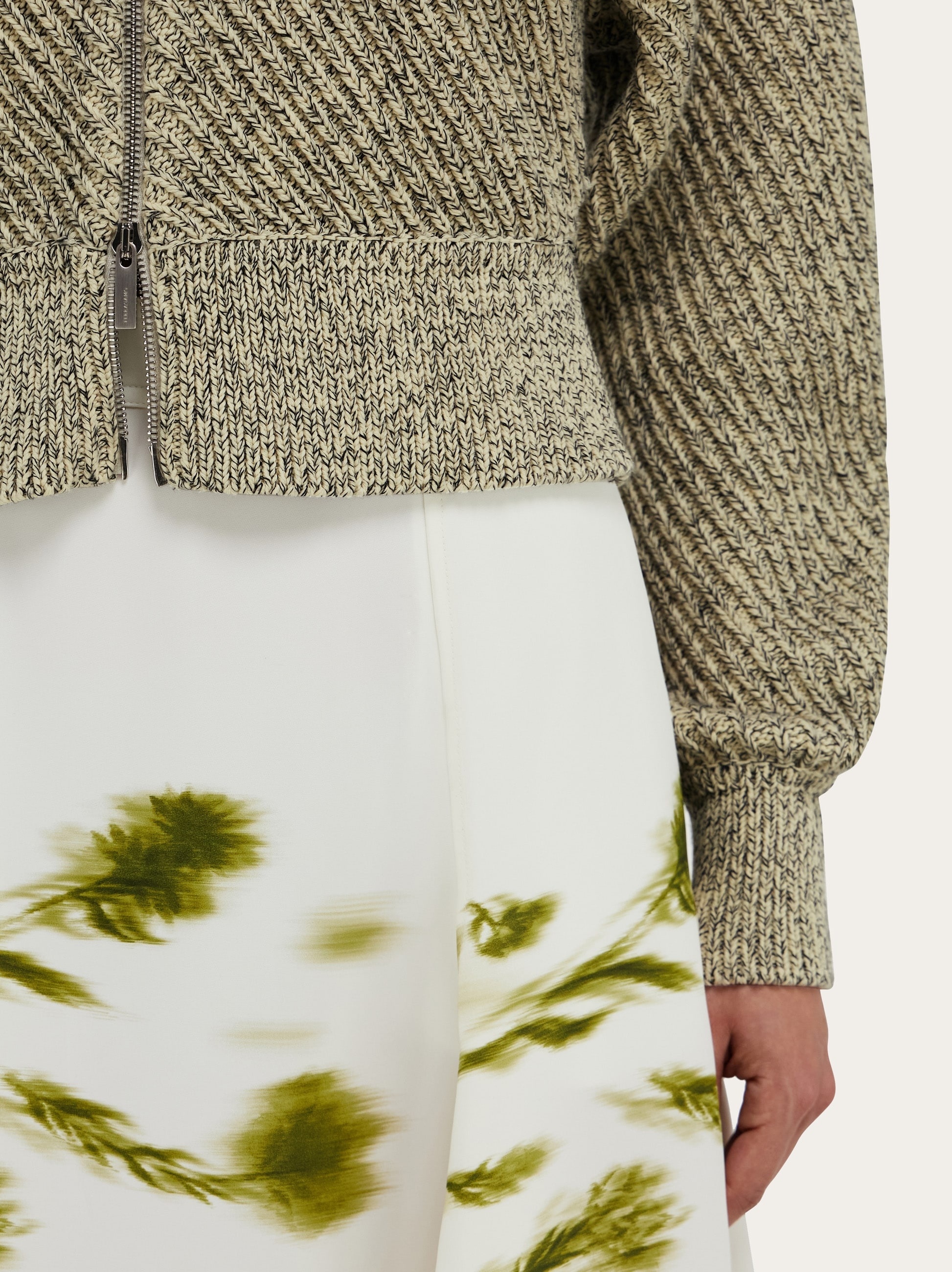 Knitted blouson - 6