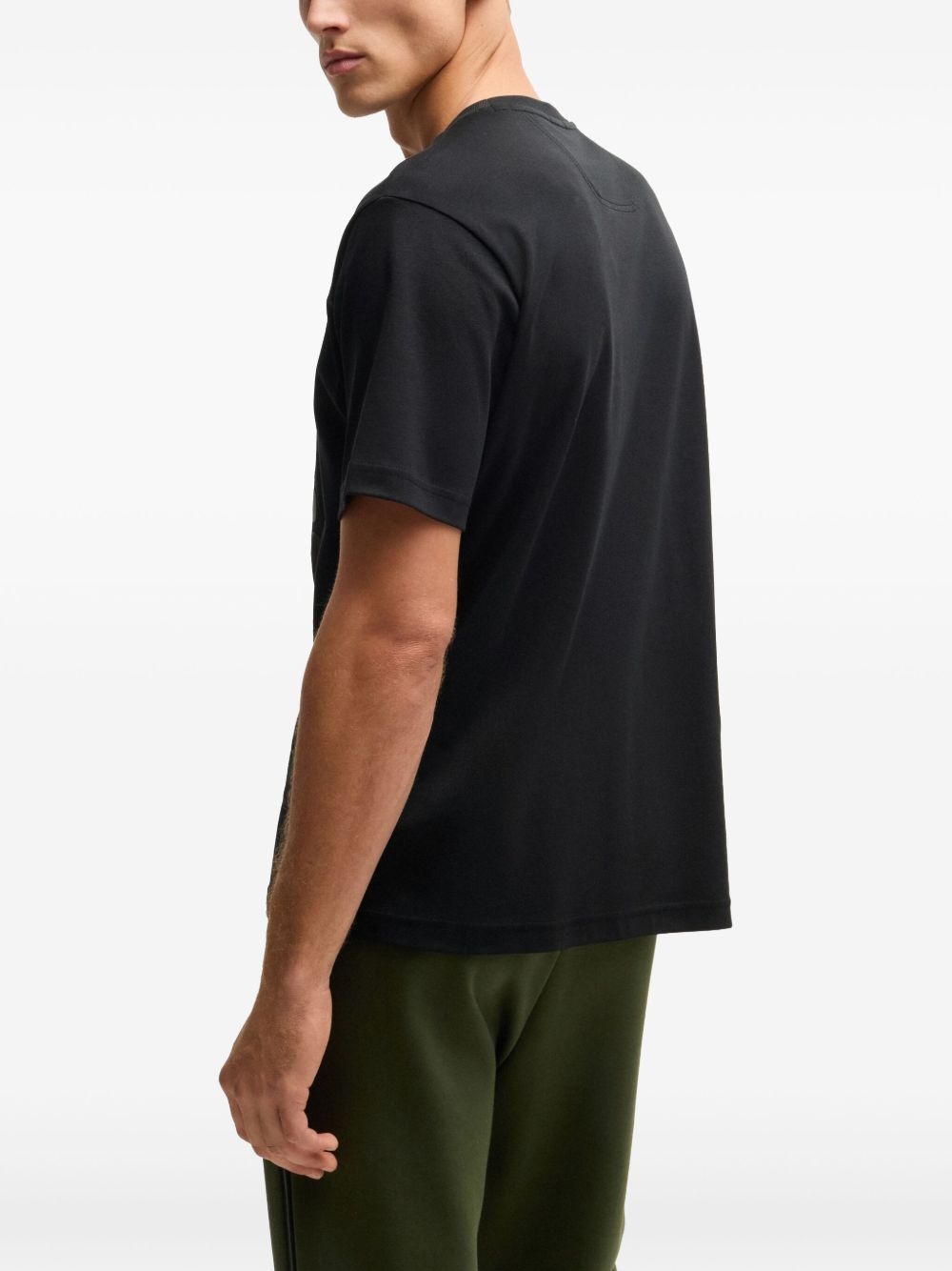 geometric-print T-shirt - 4