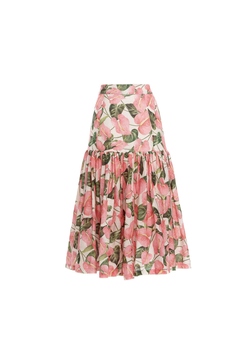 Ciruela Anturios Midi Skirt 4