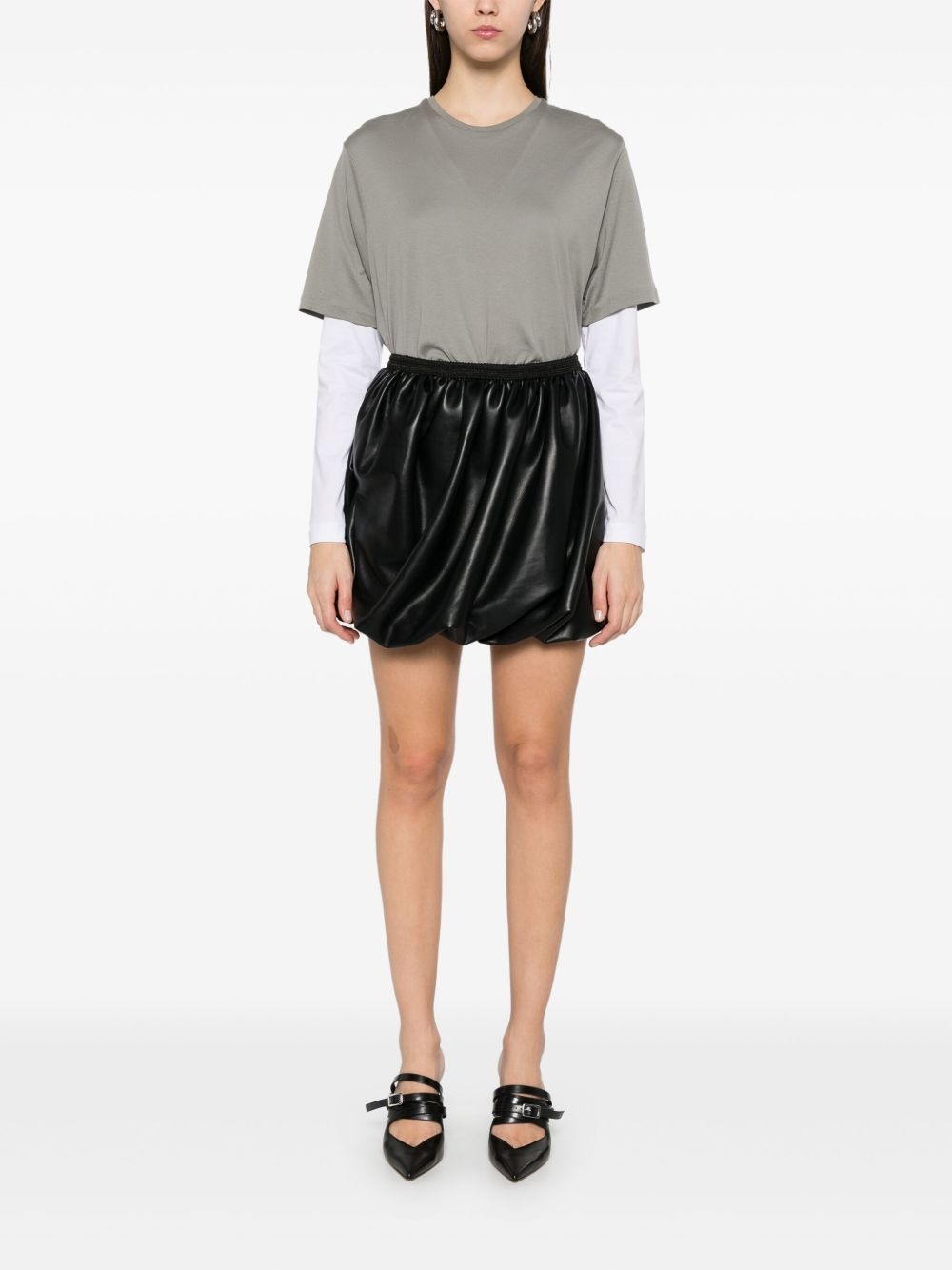balloon mini skirt - 2