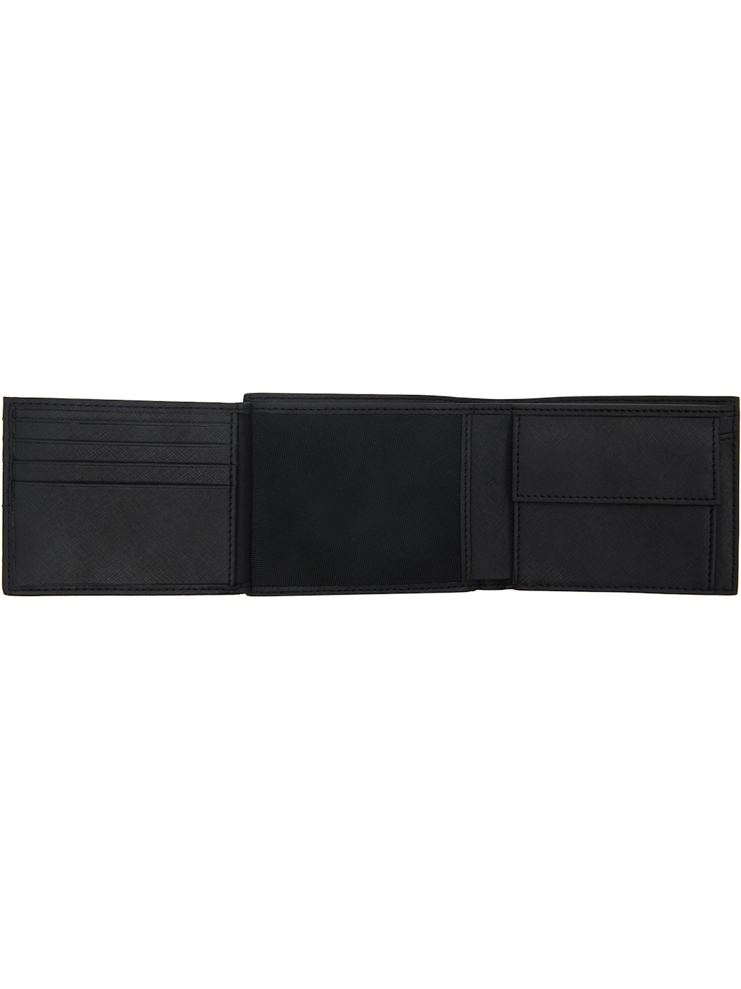 Black Foil Logo Wallet - 4