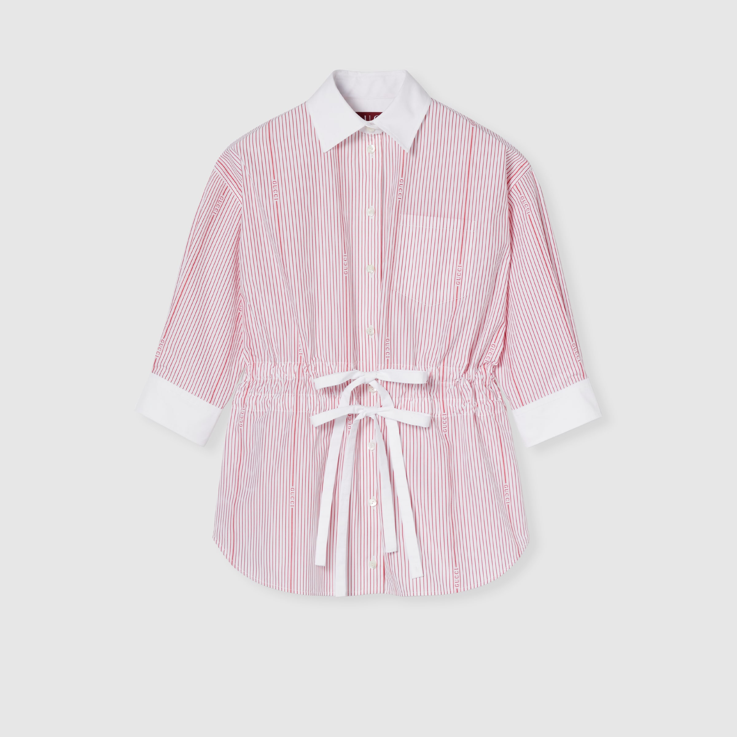 Gucci cotton fil coupé shirt - 1