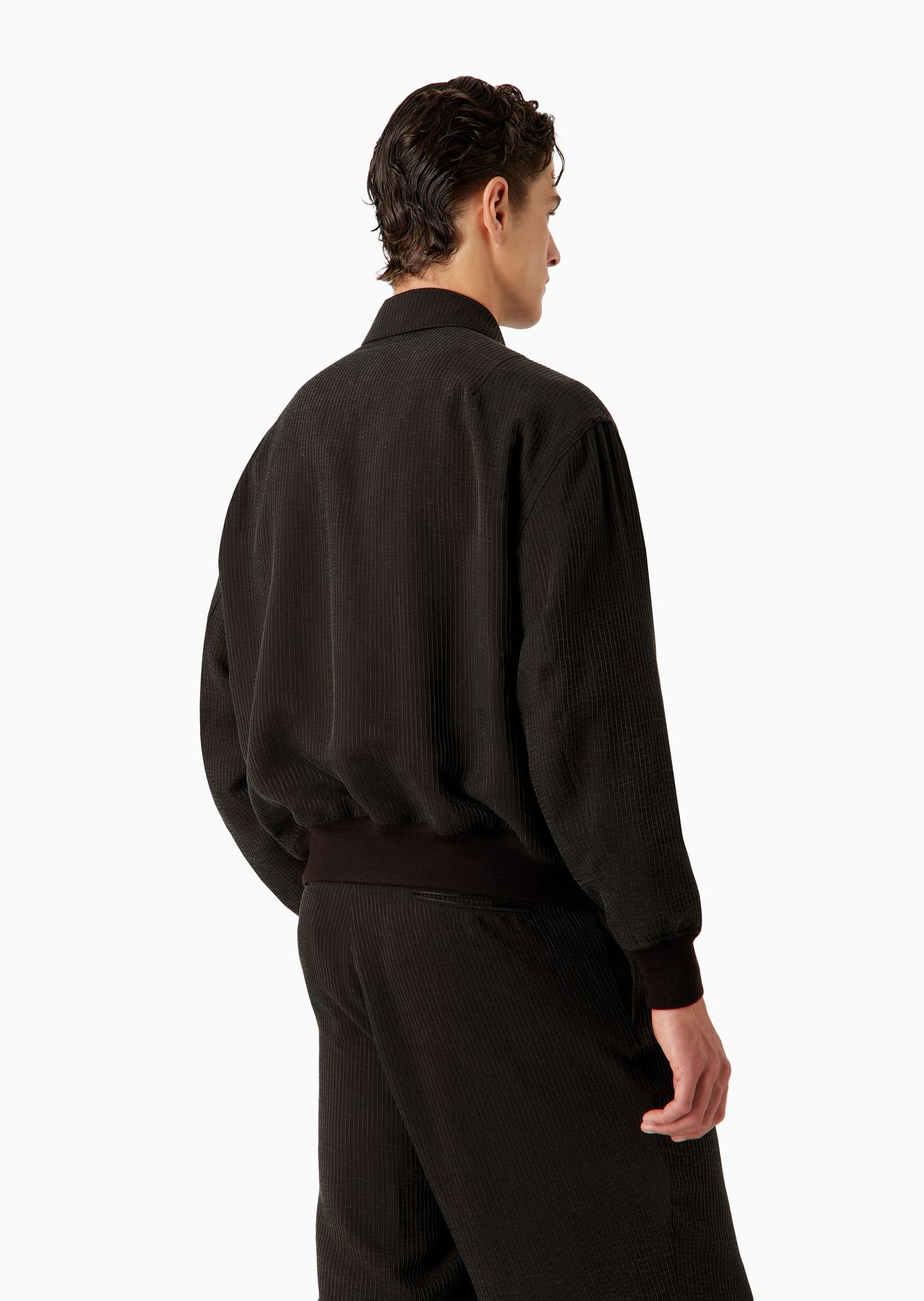 ASV blouson in a canneté cupro blend - 3