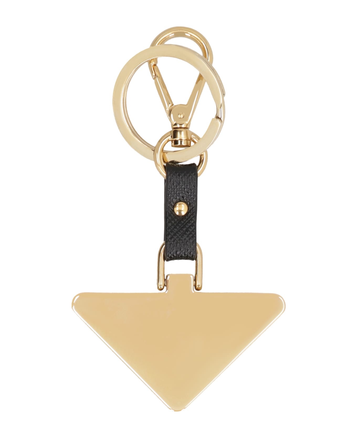 Leather Keyring With Logo - 2