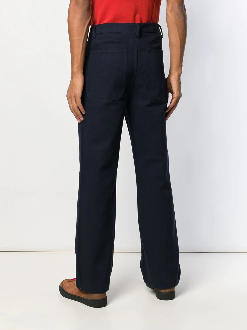 loose fit casual trousers - 4