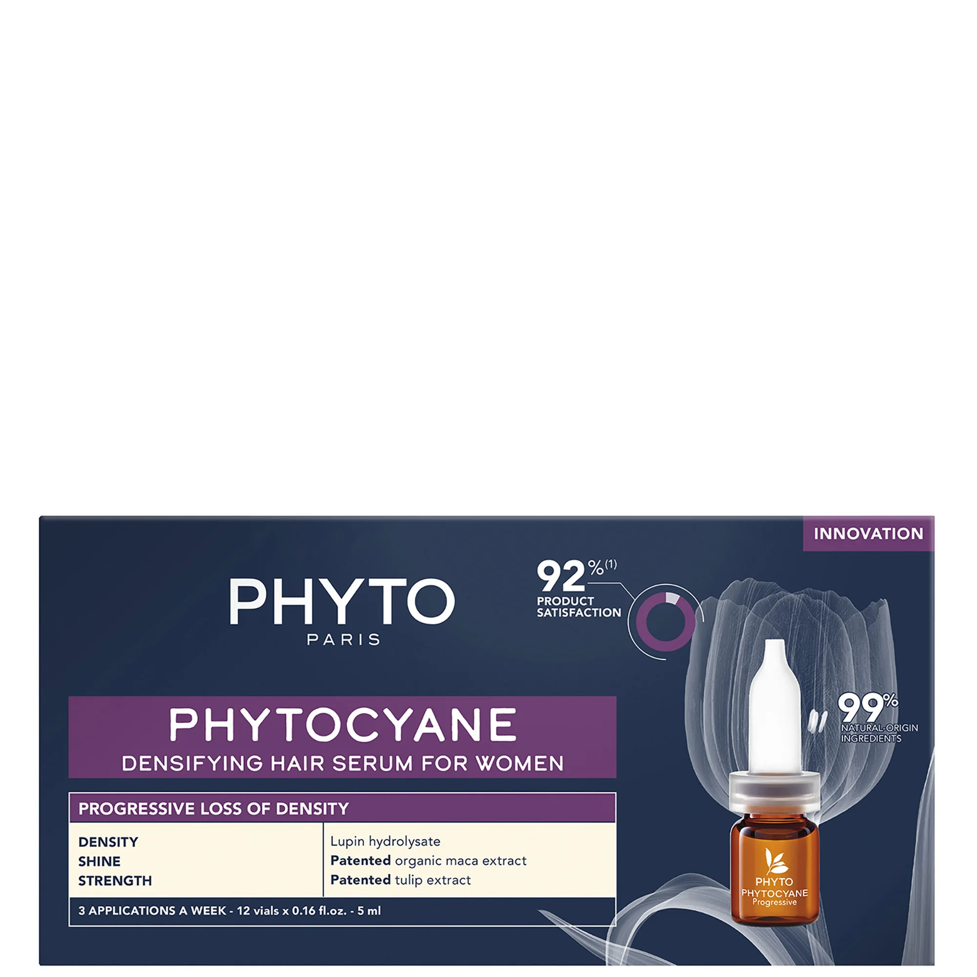 PHYTO PHYTOCYANE Treatment for Women with Progressive Hair Loss 12x5ml - 1