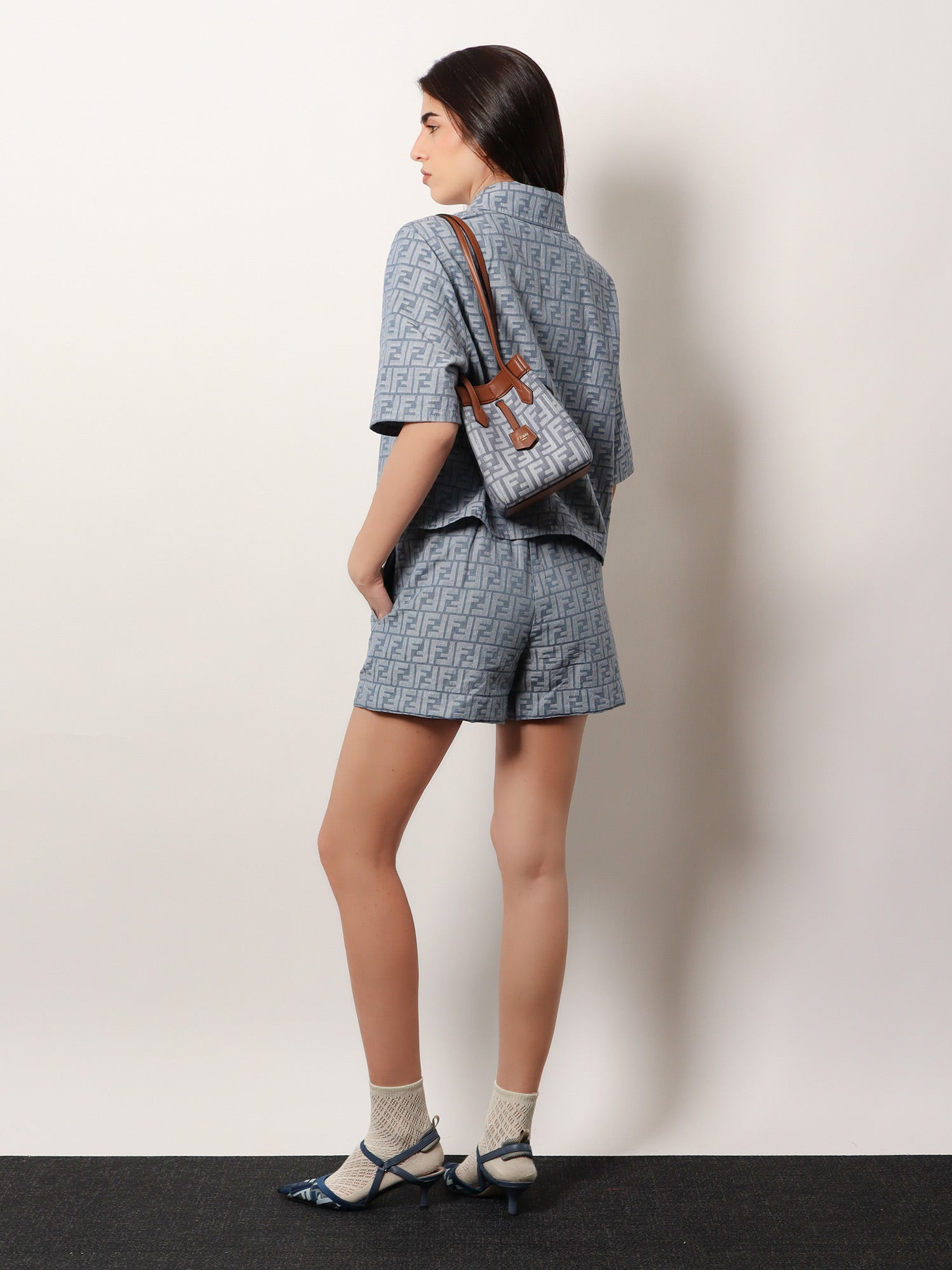 FF COTTON AND LINEN SHORTS - 2