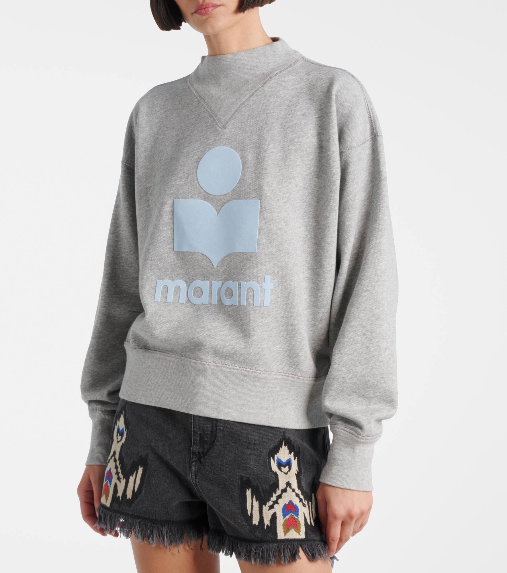 Moby cotton-blend jersey sweatshirt - 5