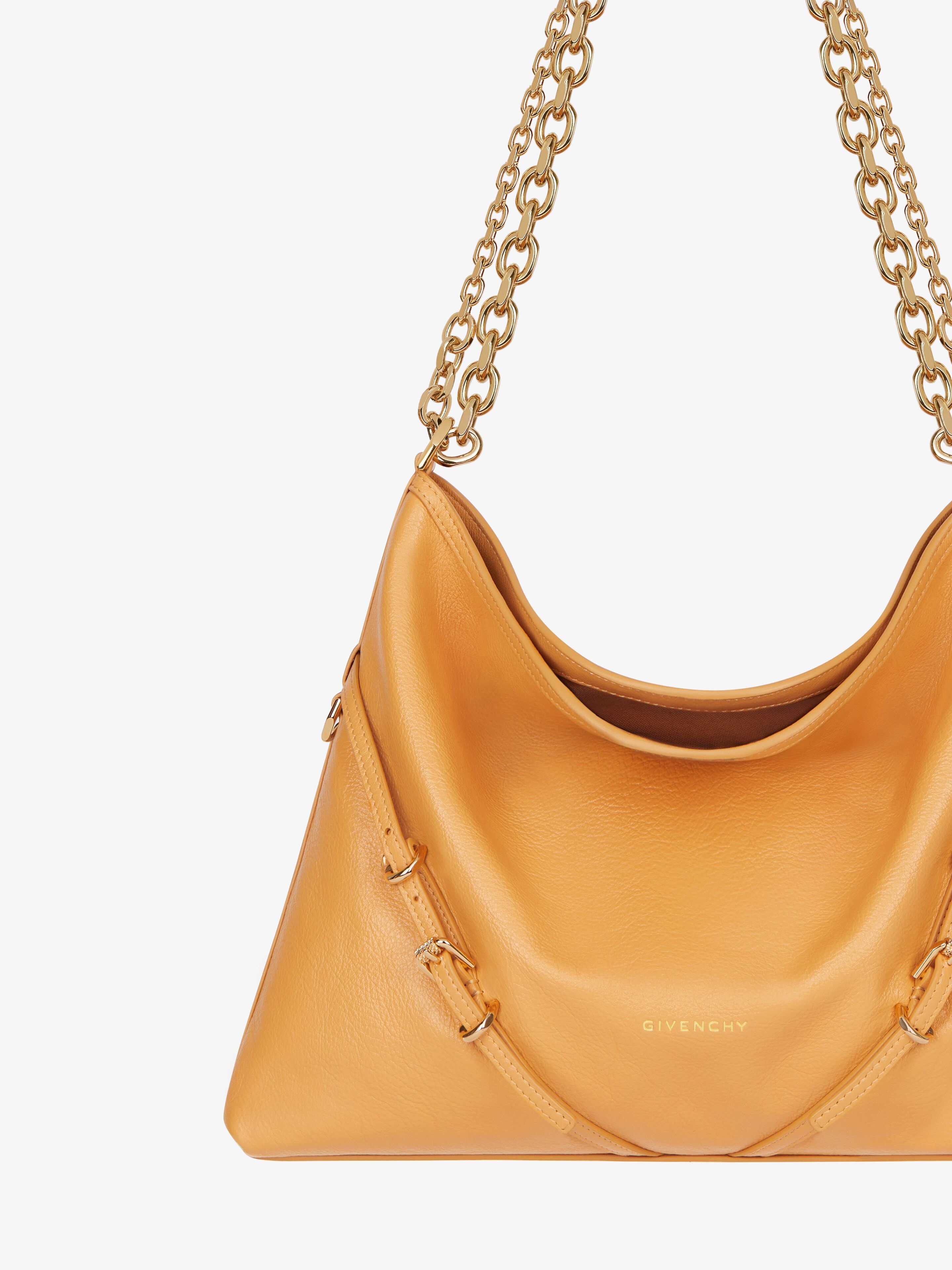 MEDIUM VOYOU CHAIN BAG IN LEATHER - 6