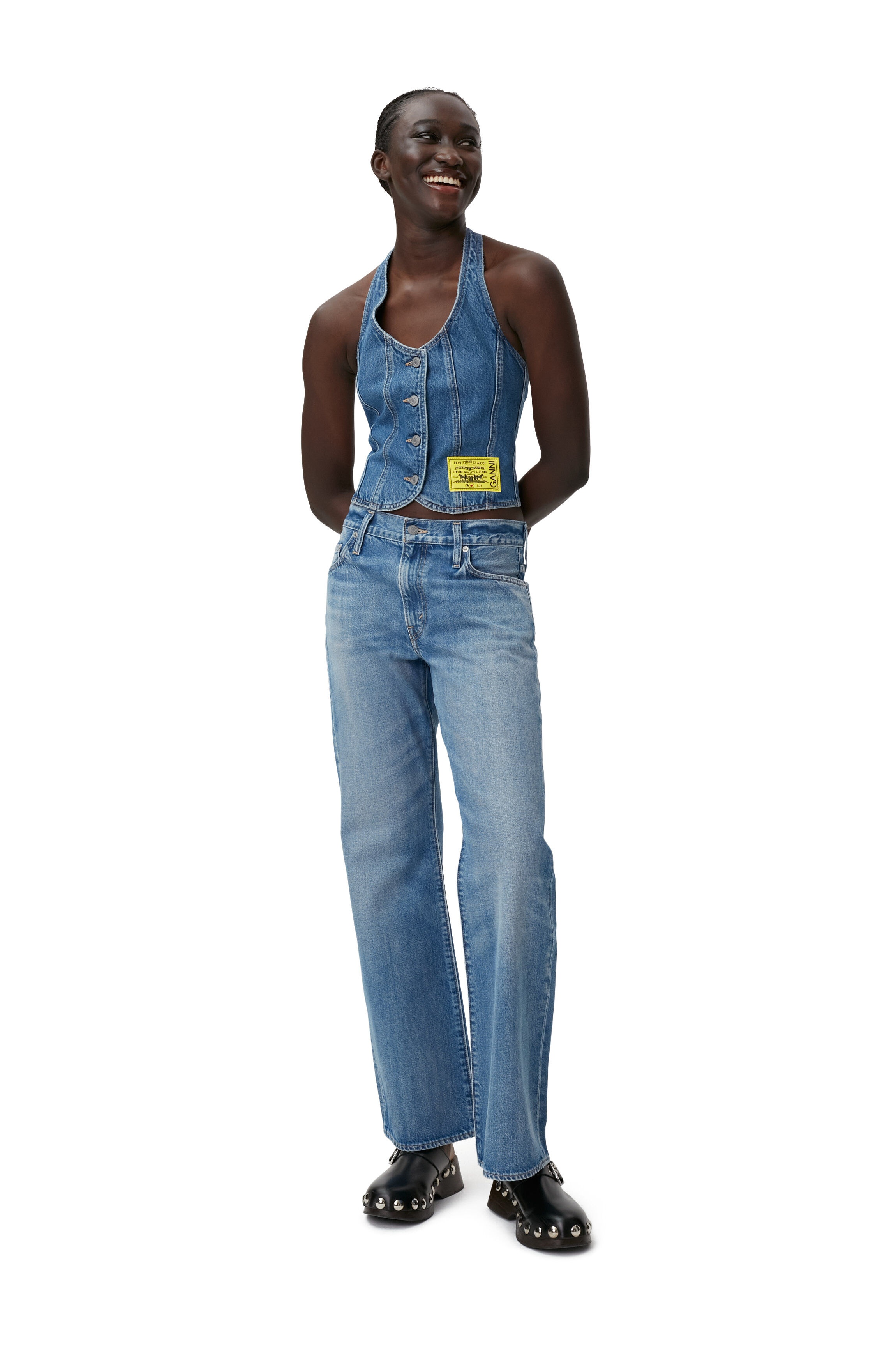 BAGGY BOOTCUT JEANS - 3