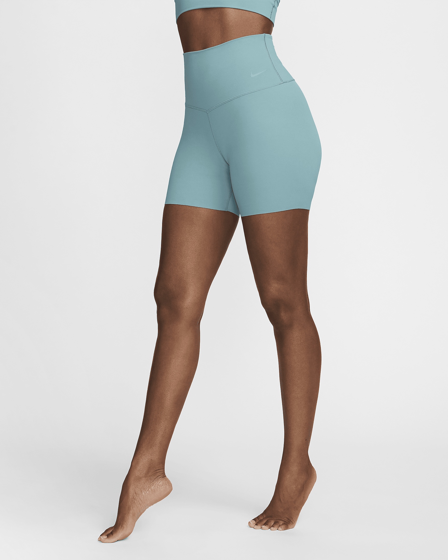 Nike Zenvy Women's Gentle-Support High-Waisted 5" Biker Shorts - 3