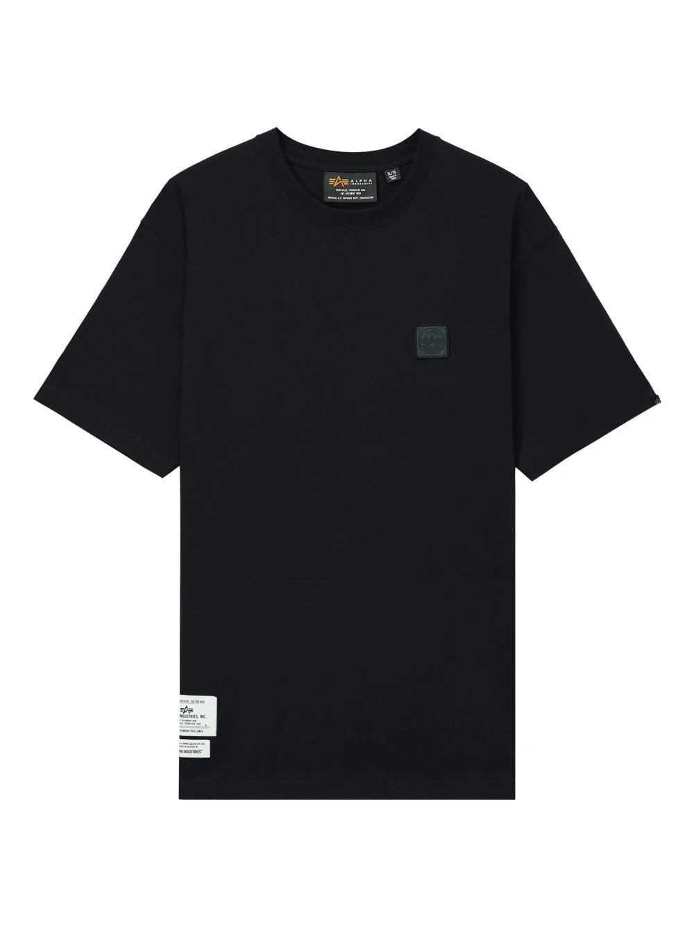 logo-detail crew-neck T-shirt - 1