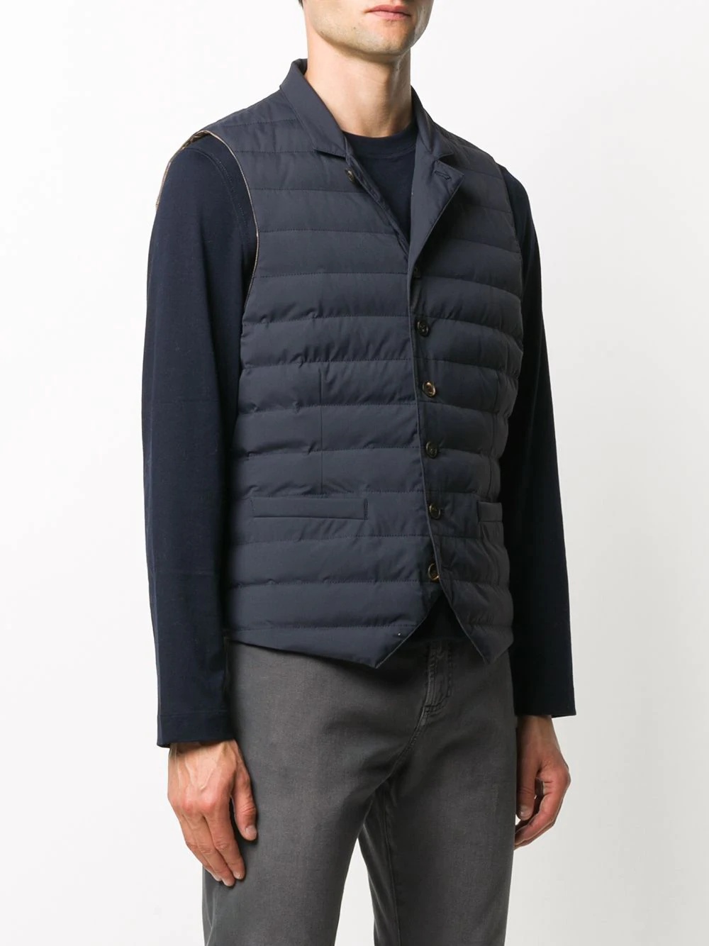 quilted gilet - 3