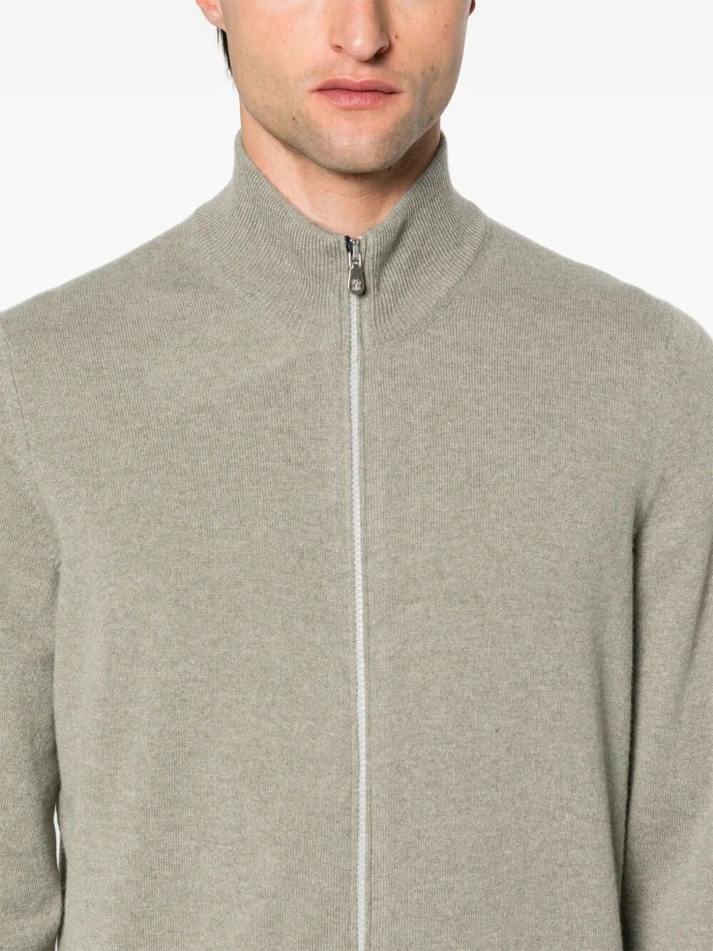 Brunello Cucinelli Men Zip-Front Cardigan - 3