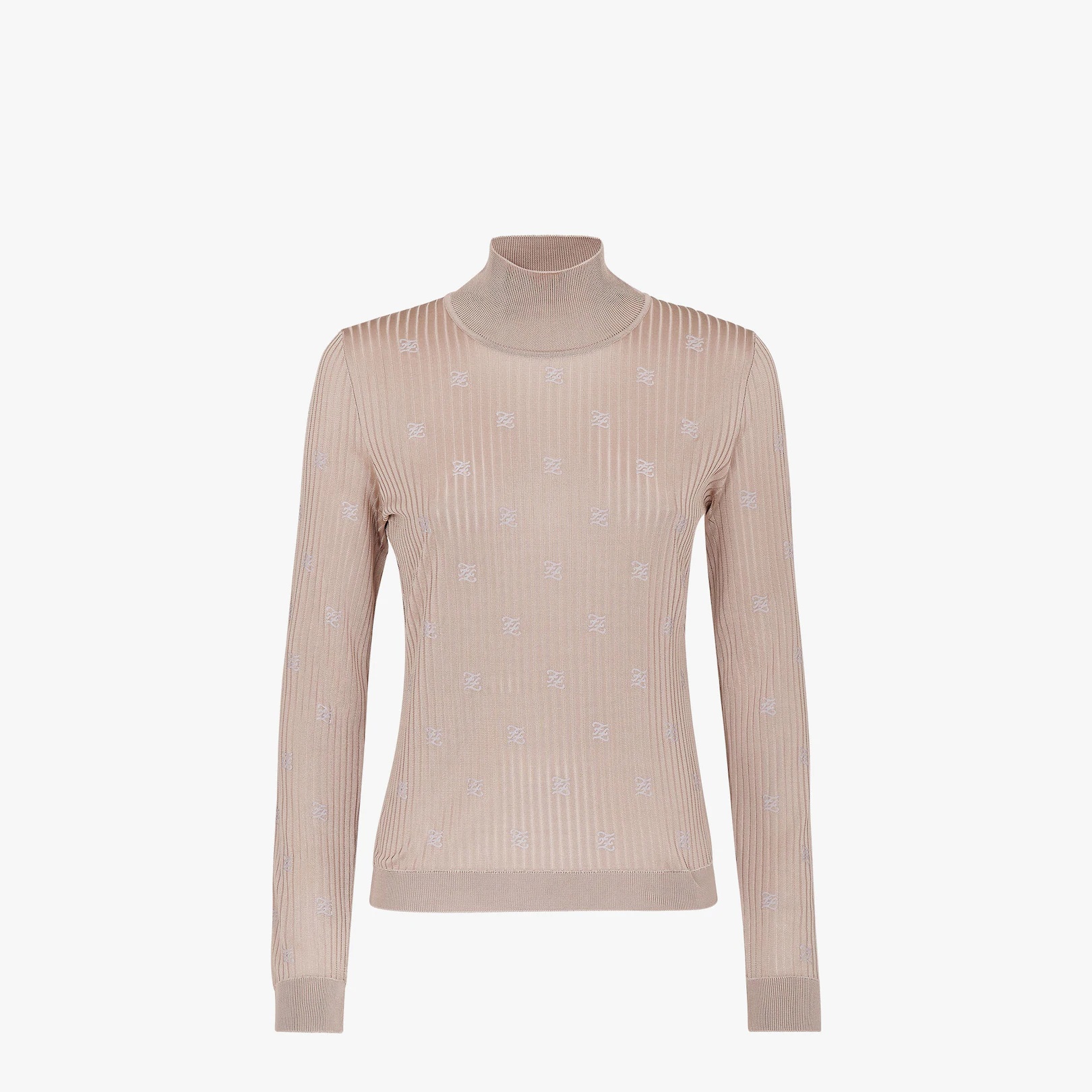 Pink viscose sweater - 1