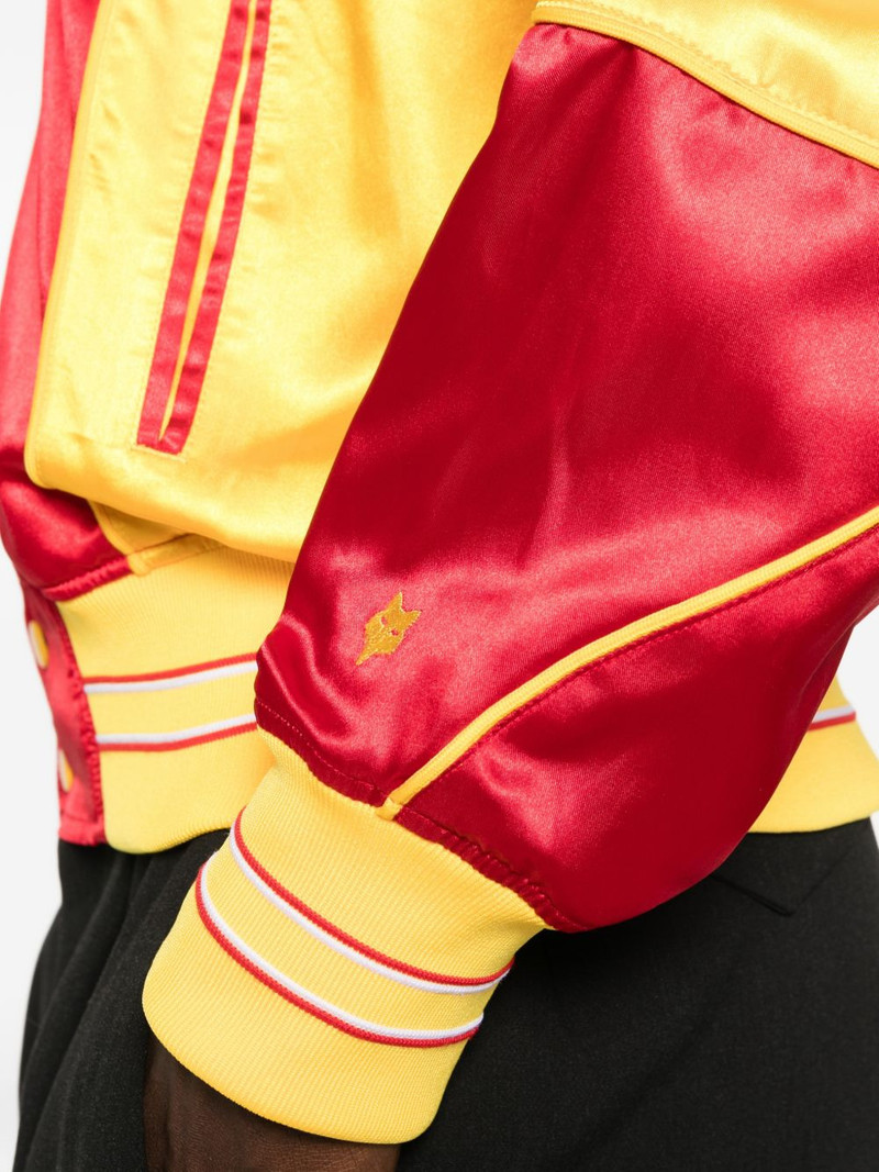 x Fox Lab contrast bomber jacket 4