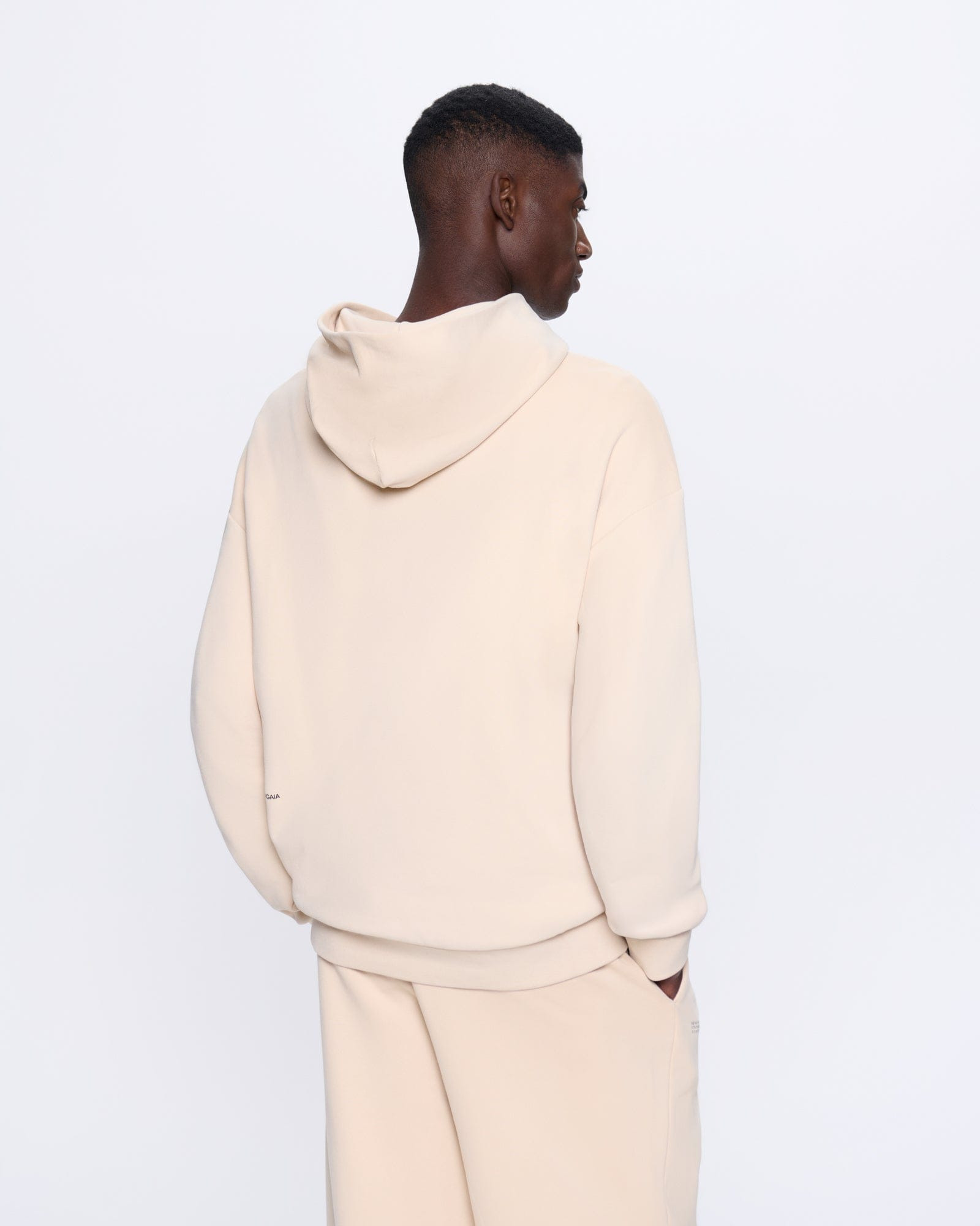 Mens 365 Midweight Hoodie - Sand - 4
