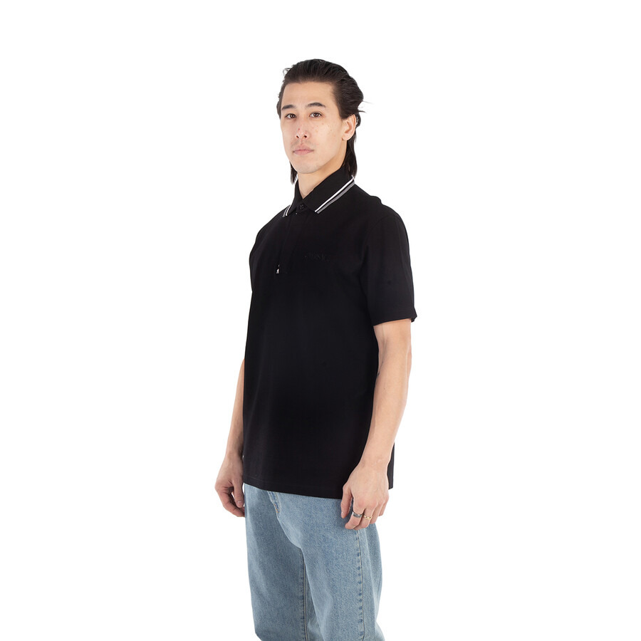 Versace Embroidered Logo Cotton. Polo Shirt - 2