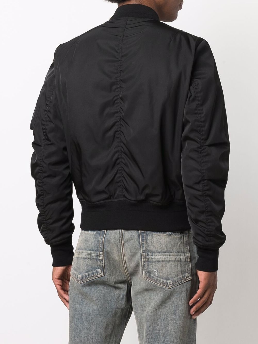 zipped-up bomber jacket - 4