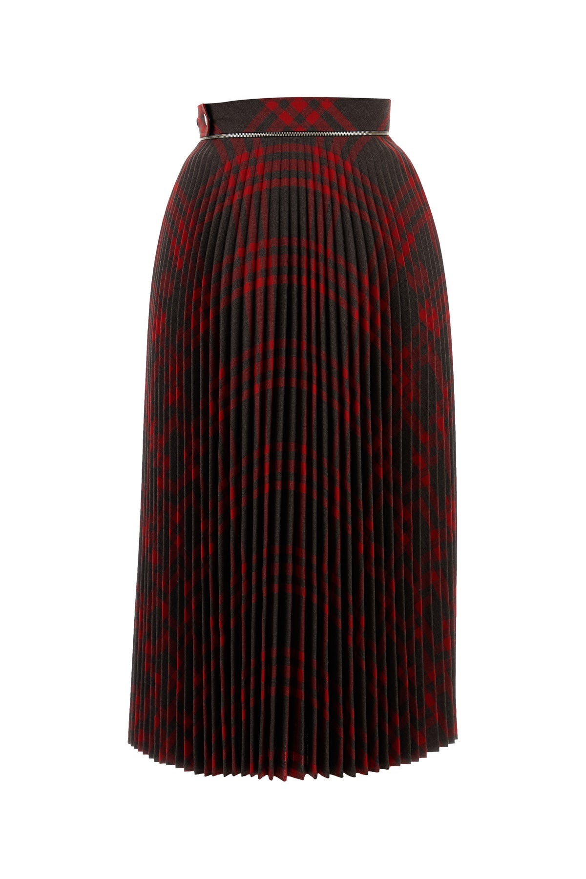 Embroidered jersey skirt - 2