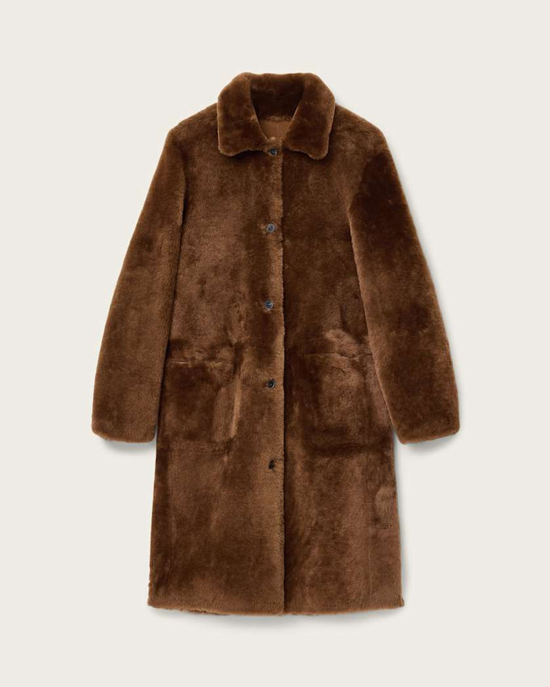 SERRA REVERSIBLE SHEARLING COAT 1