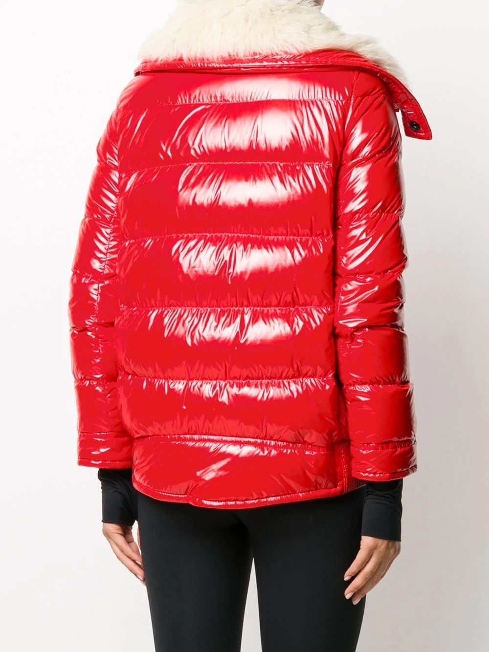 Arabba shearling-neck puffer jacket - 4