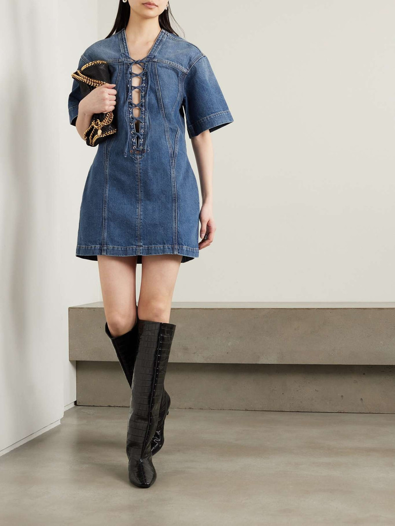 Stella McCartney Denim mini dress outlook