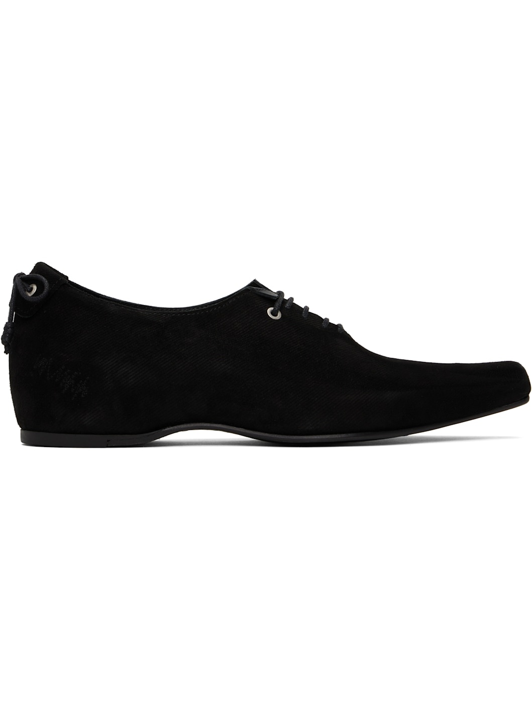 Black Velvet Oxfords - 1