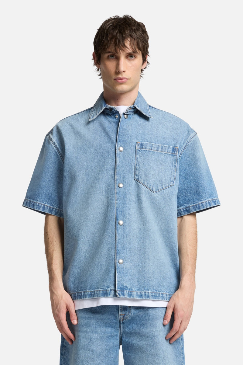 Denim Camp Shirt in Mason 3