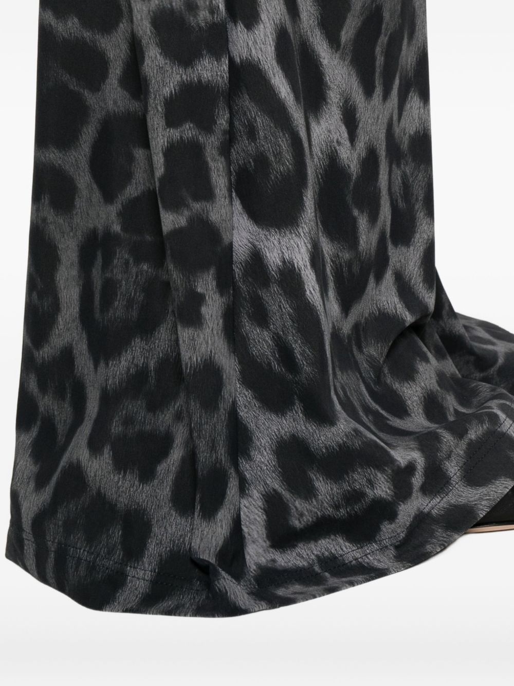 leopard-print trousers - 5