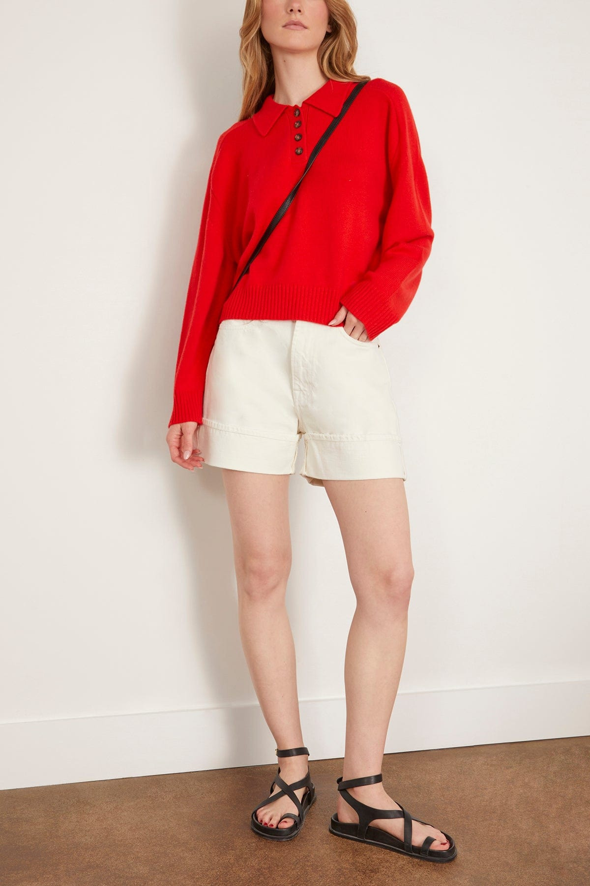 Homere Sweater in Tomato - 2