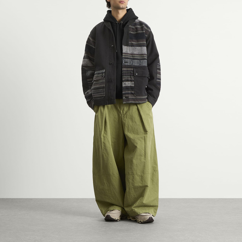 MAHARISHI Maharishi Upcycled Patchwork Chore Jacket outlook