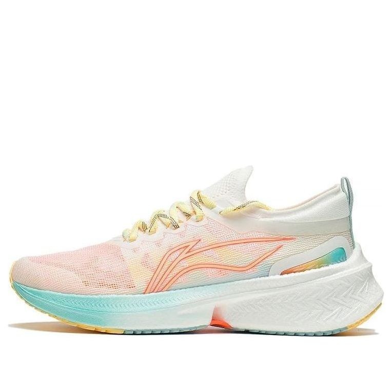 (WMNS) Li-Ning Feidian Discovery 'White Pink Orange' ARMS008-5 - 1