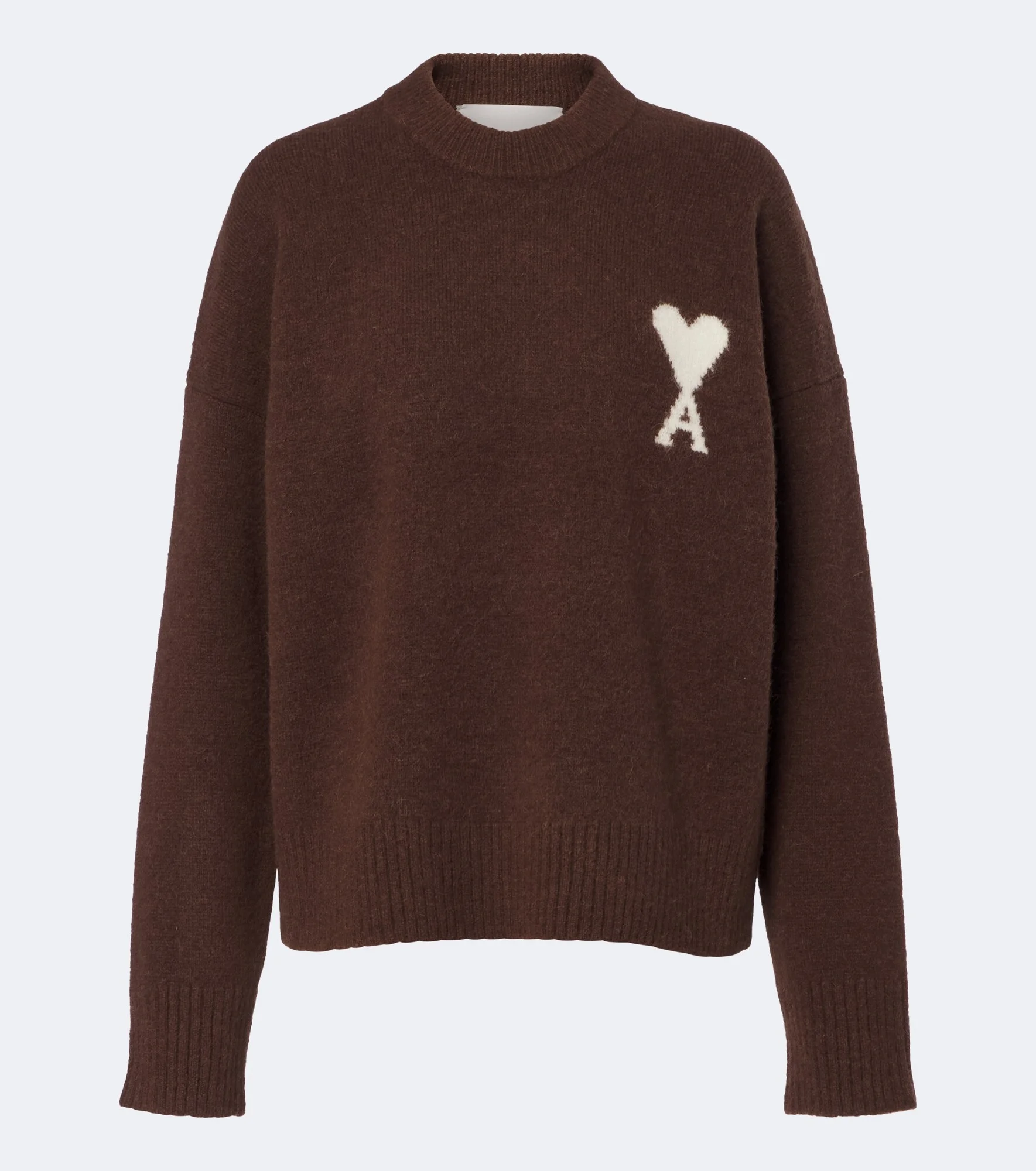 Ami De Coeur alpaca and wool-blend sweater - 1