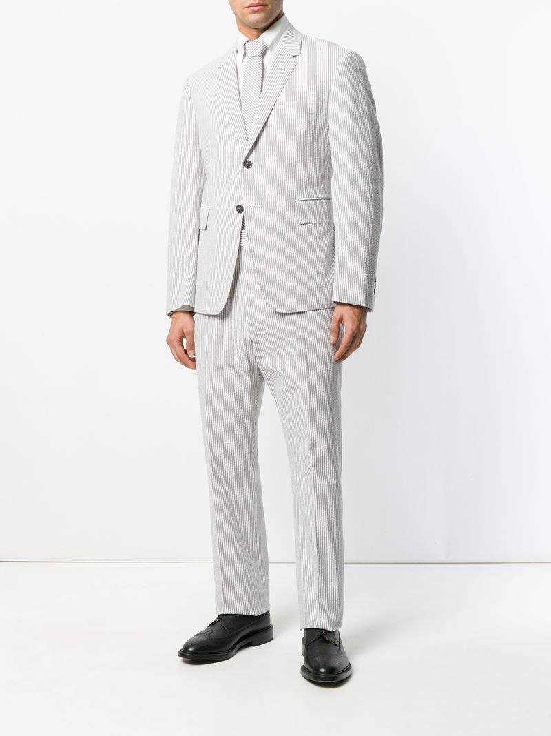 Seersucker Suit With Tie - 2