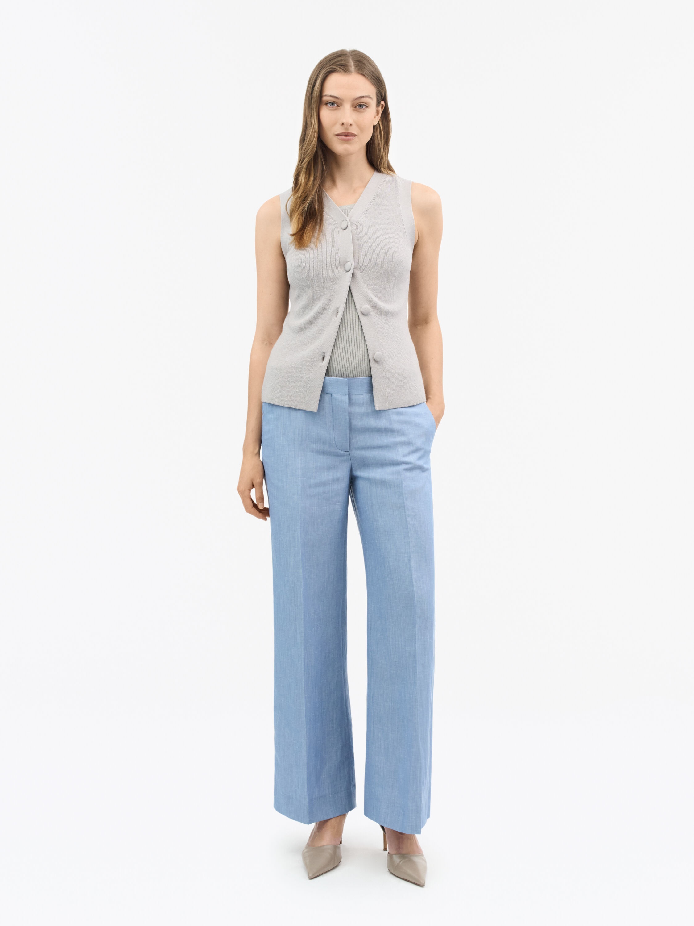 Irit Flared-Leg Trousers - 2