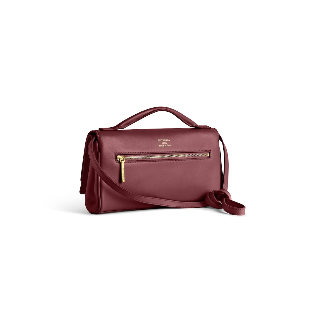 Women's Bel Air Small Clutch On Strap  in Burgundy - 3