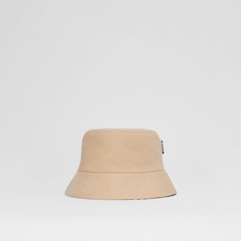 Burberry Reversible Icon Stripe Cotton Bucket Hat outlook