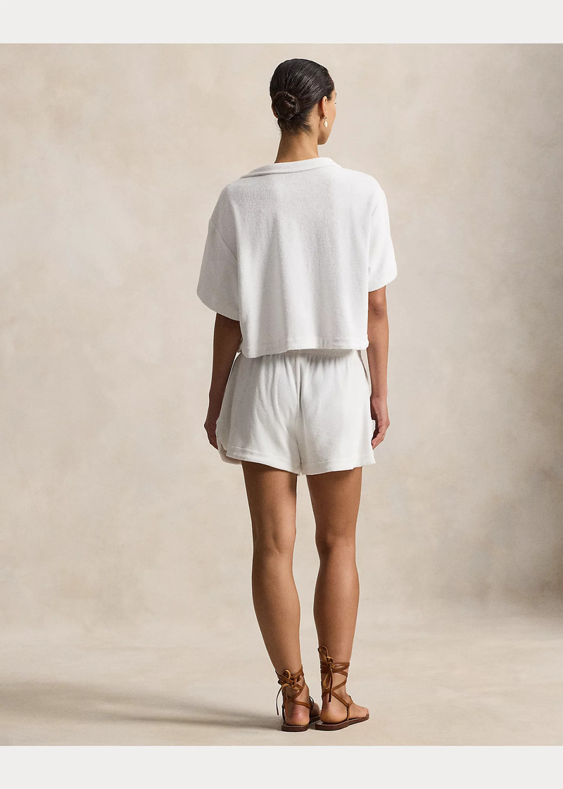 Terry Polo Shirt & Short Cover-Up Set 4