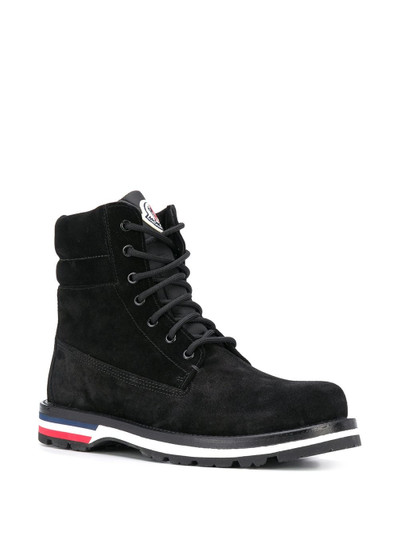 Moncler lace up boots outlook