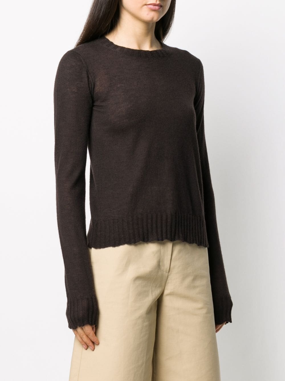 sheer scalloped jumper - 3