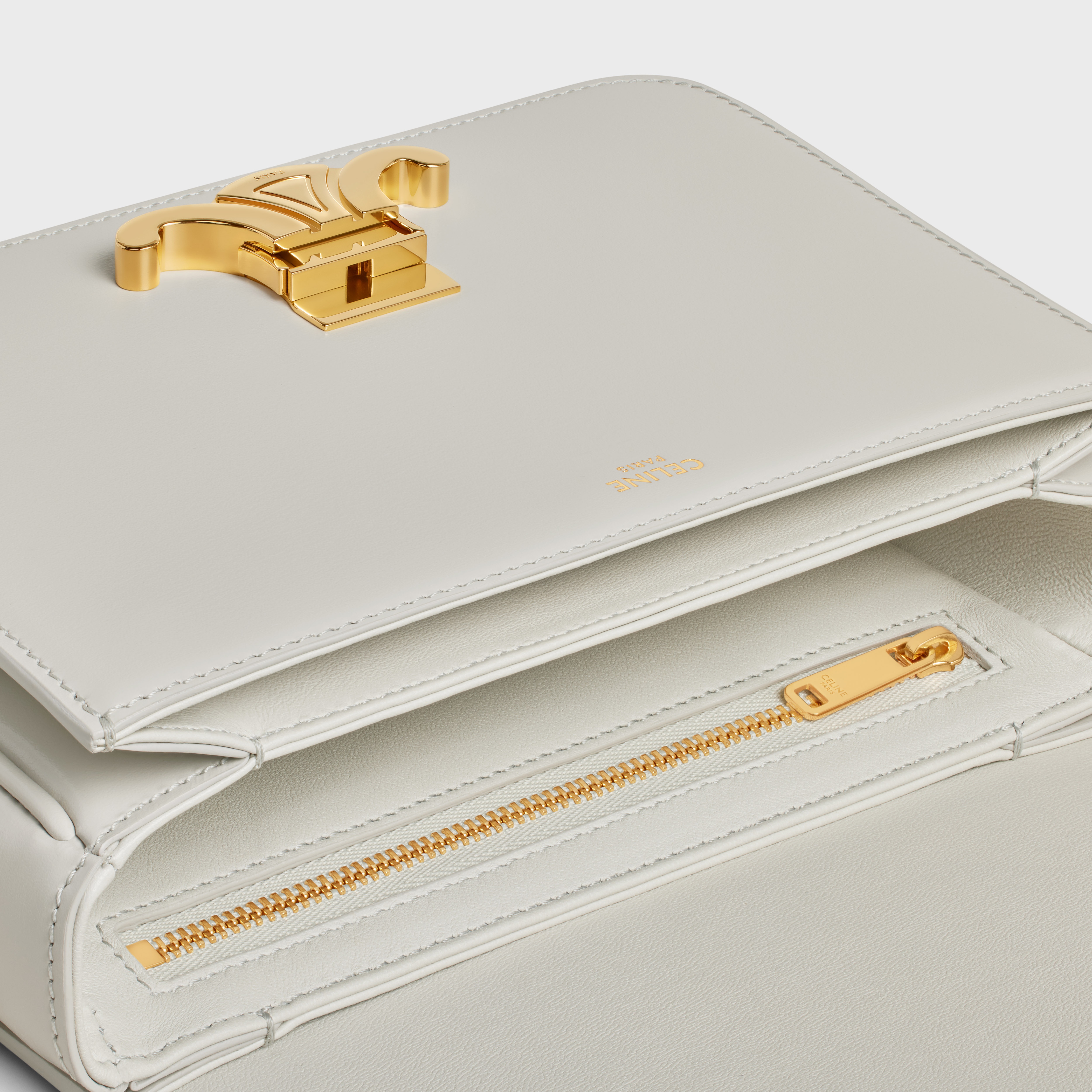 Teen Triomphe Bag in shiny calfskin - 4