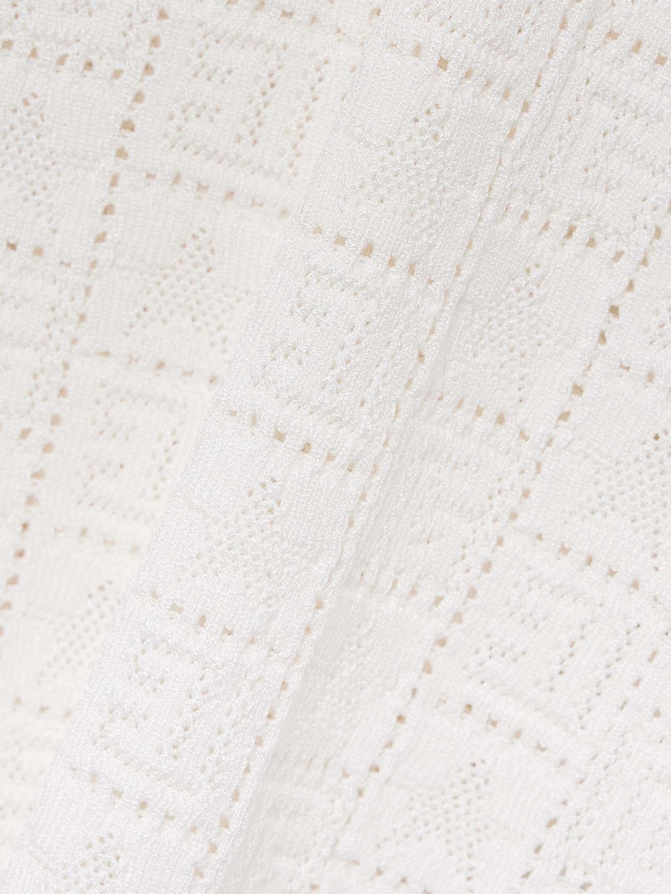 Crochet-knit halterneck dress - 4