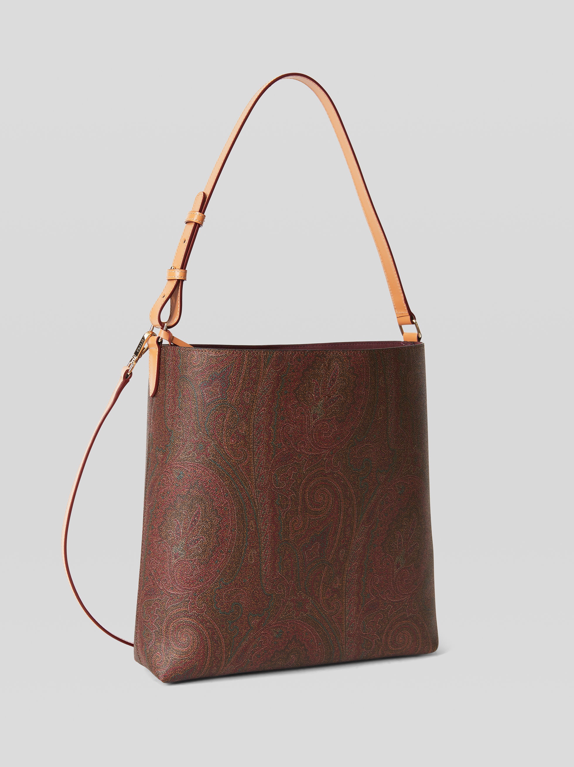 PAISLEY SHOPPING BAG WITH SHOULDER STRAP - 6